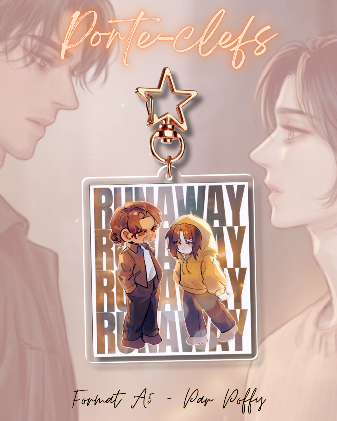 Porte-clefs - Run Away