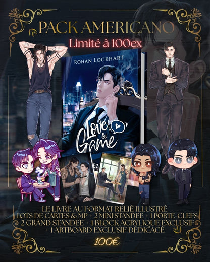[Précommande] Love & Game #3 - Pack  Americano - Limité à 100ex